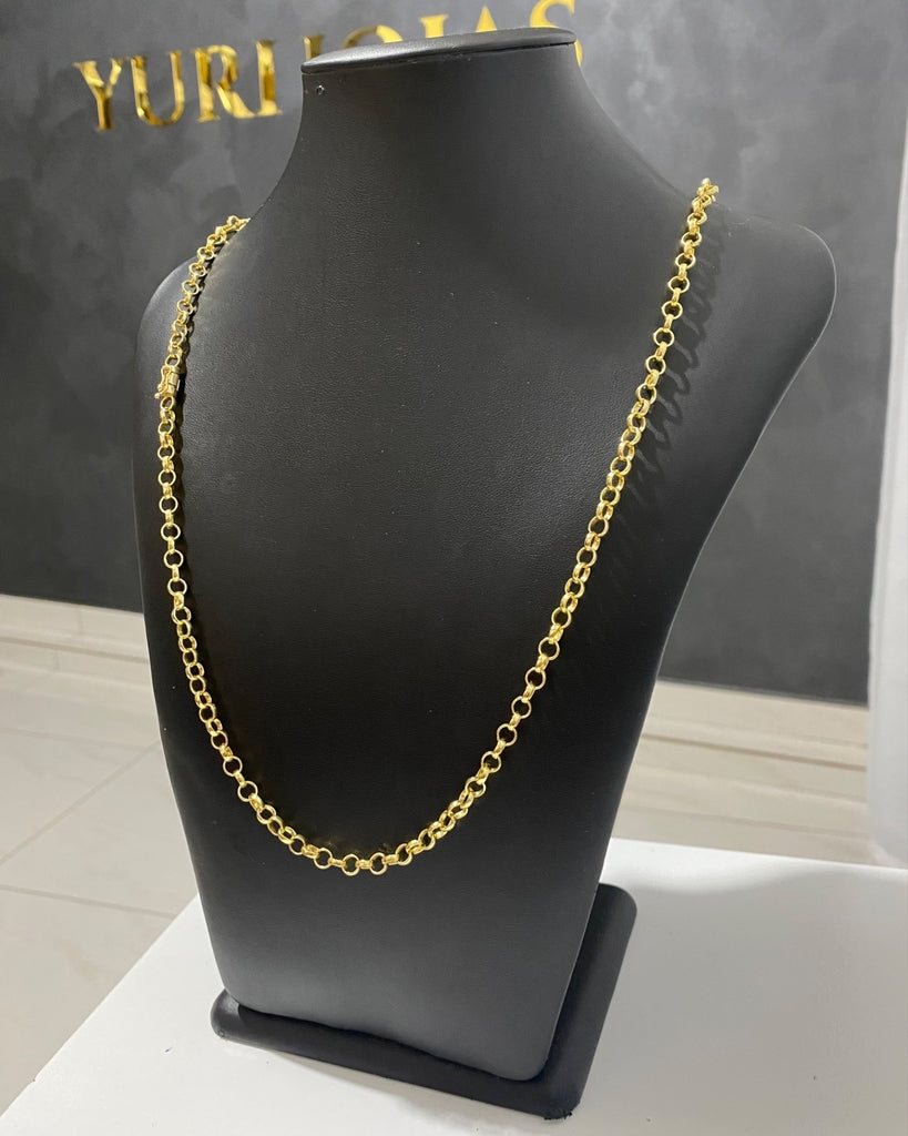 CORRENTE ELO PORTUGUÊS 5MM - 70CM