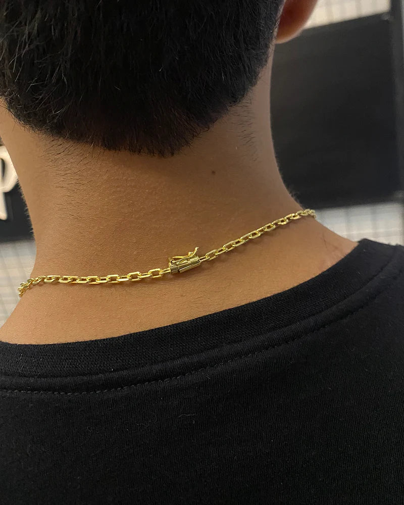 CORRENTE CADEADO DE QUINA 4MM