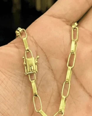 CORRENTE TIJOLINHO 5MM + PINGENTE ROSTO DE CRISTO