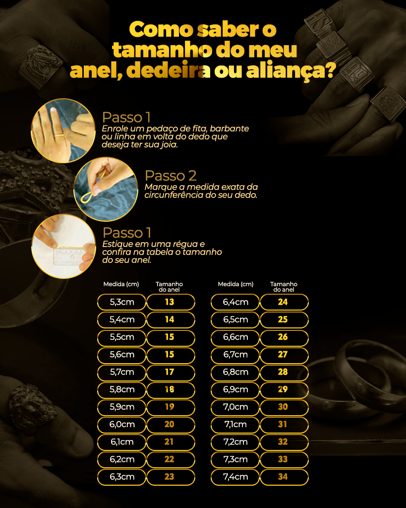 DEDEIRA: LISA REDONDA COM CRUZ LATERAL