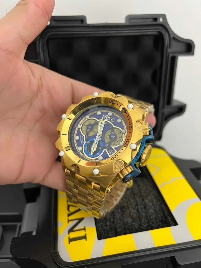 Relógio 27791 Venom Hybrid Banhado A Ouro 18k 100% Original