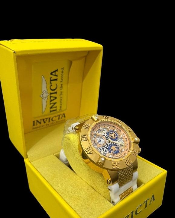 Relógio Invicta Subaqua Noma 3 + Cordão 3mm Tijolinho + Ping 100% Original