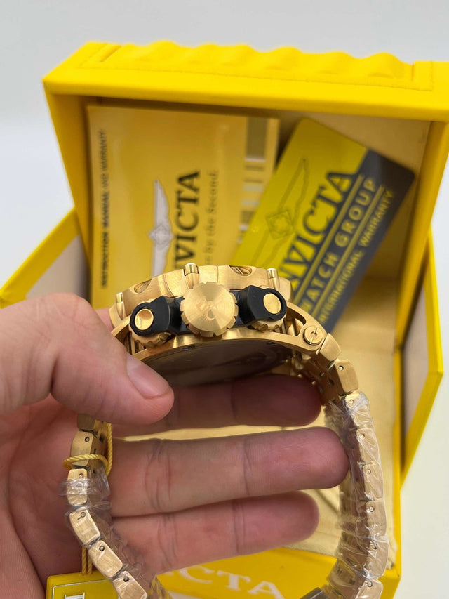 Relogio Invicta Venom Hybrid 27794 Banhado A Ouro C/ Caixa e Manual