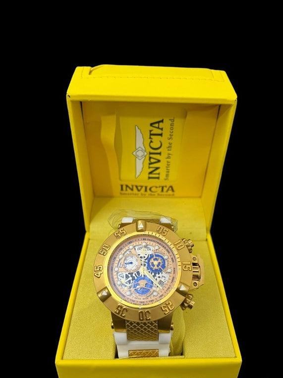 Relógio Invicta Subaqua Noma 3 + Cordão 3mm Tijolinho + Ping 100% Original