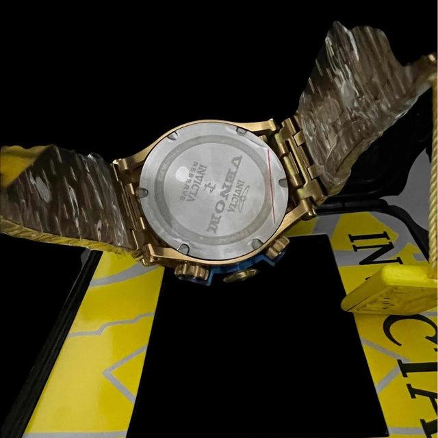 Relógio Invicta Venon Hybrid 100% Original + Kit 13mm Grumet Cordão + Pulseira + Pingente Banhado a Ouro 18K