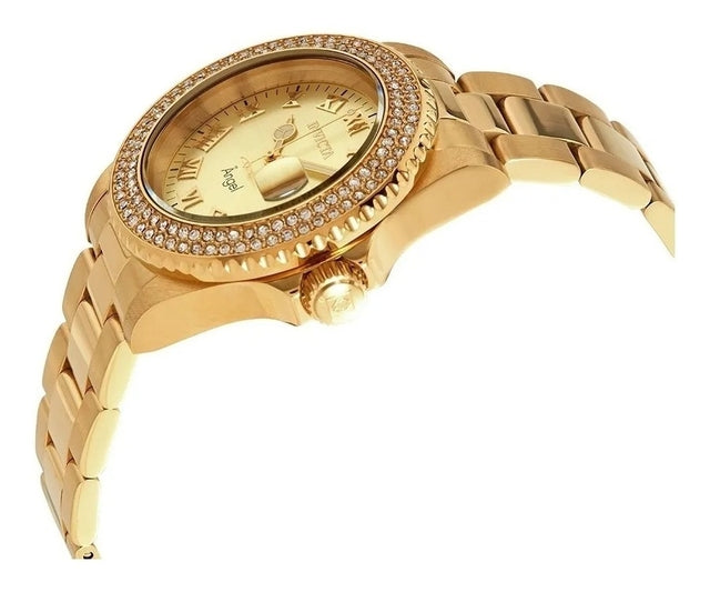 Relógio Invicta Angel Banhado A Ouro 18k (sem caixa)