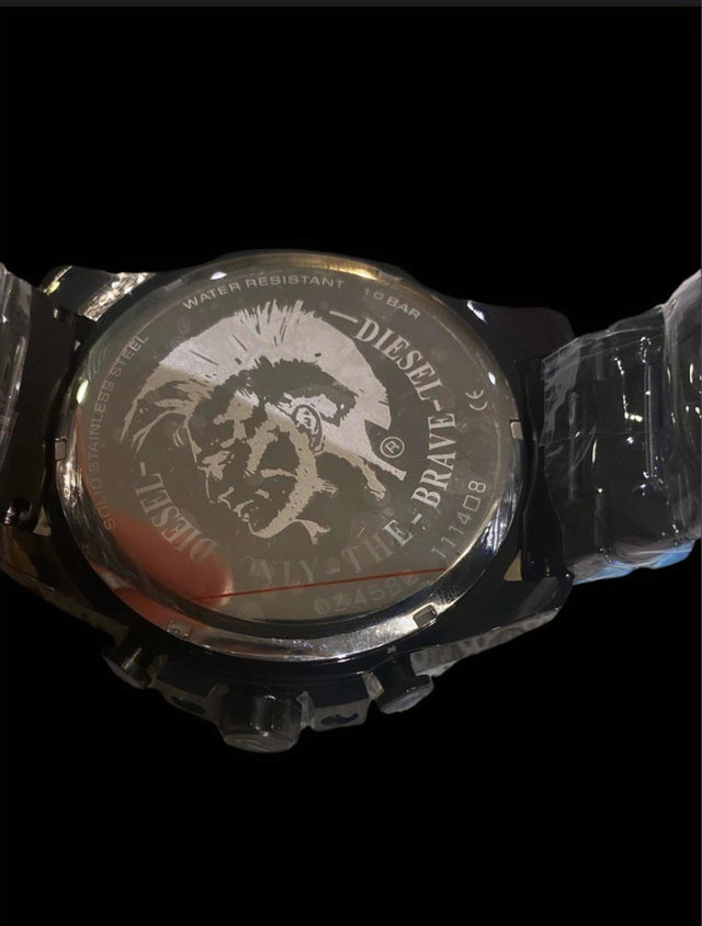 Relógio Diesel Dz4582 Mega Chief Skull Rainbow 100% Original C/ Caixa e Manual