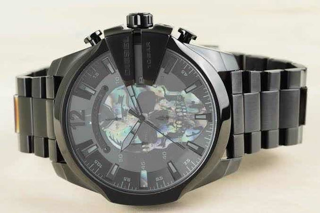Relógio Diesel Dz4582 Mega Chief Skull Rainbow 100% Original C/ Caixa e Manual