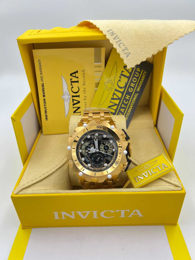 Relogio Invicta Venom Hybrid 27794 Banhado A Ouro C/ Caixa e Manual