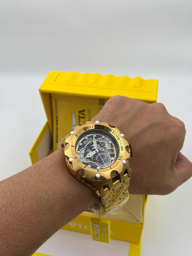 Relogio Invicta Venom Hybrid 27794 Banhado A Ouro C/ Caixa e Manual