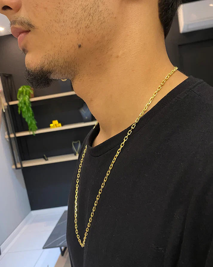 CORRENTE CADEADO DE QUINA 4MM