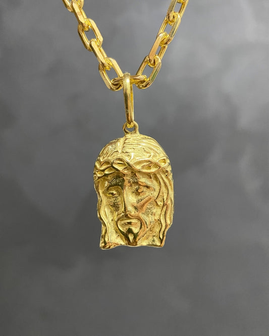 PINGENTE ROSTO DE CRISTO PADRÃO - 3x2cm