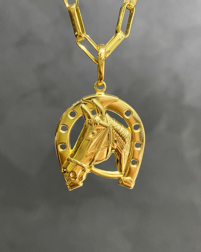 PINGENTE FERRADURA DO CAVALO GRANDE - 3,3x3,5cm