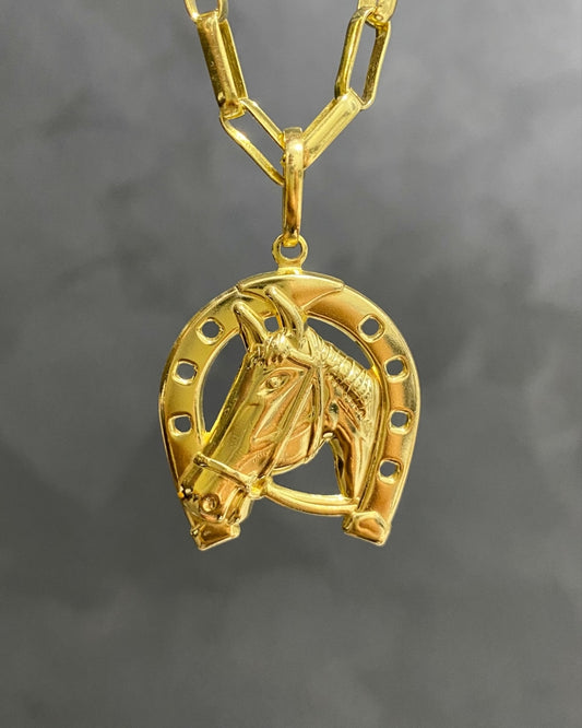 PINGENTE FERRADURA DO CAVALO GRANDE - 3,3x3,5cm