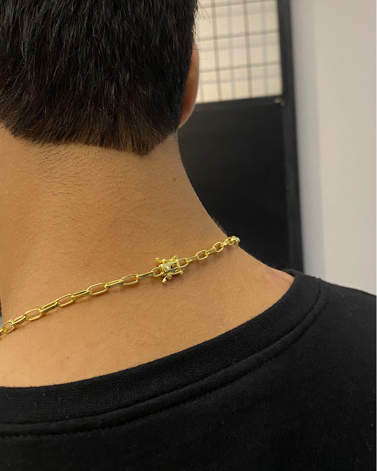 CORRENTE TIJOLINHO 4MM