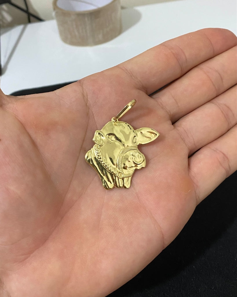 PINGENTE FACE DO BOI - 3,5x3cm