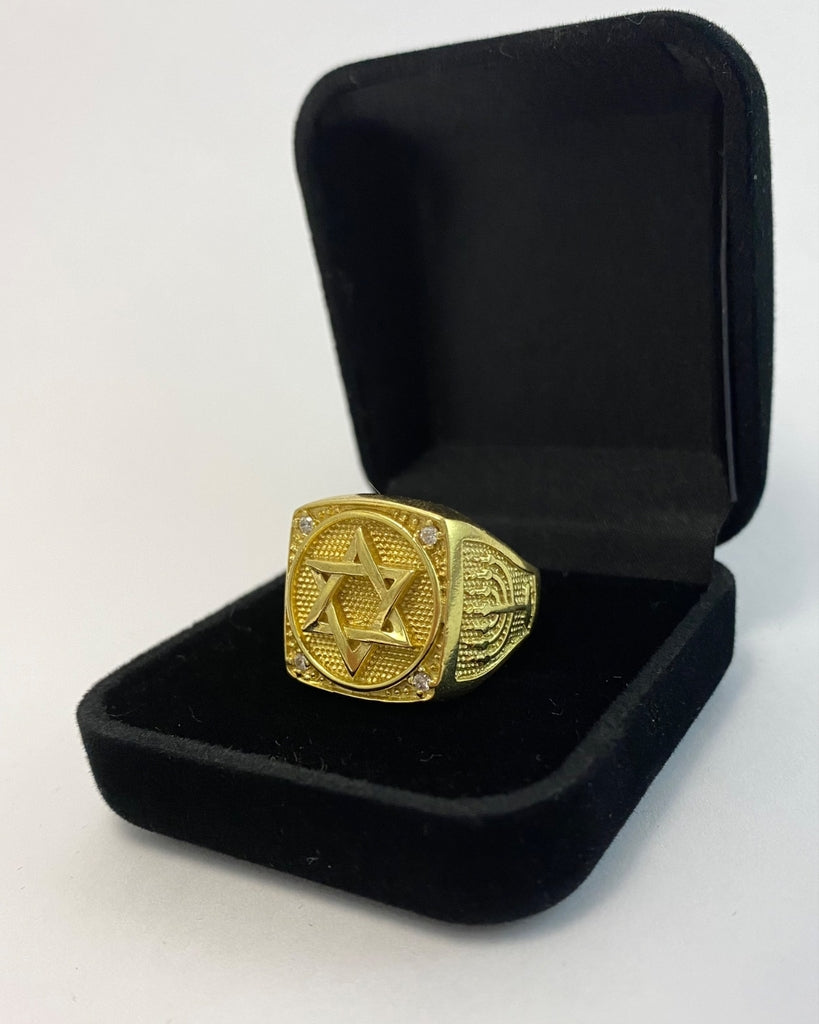 ANEL ESTRELA DE DAVI CRAVEJADO