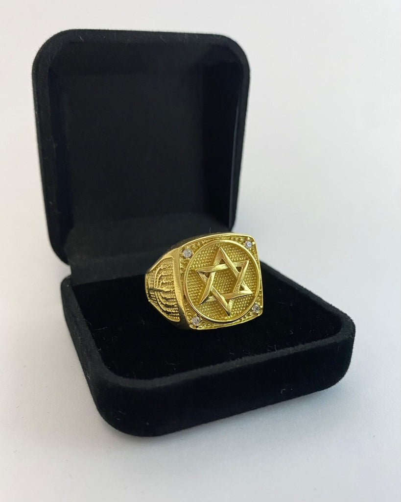 ANEL ESTRELA DE DAVI CRAVEJADO