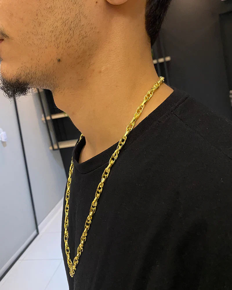 CORRENTE TIJOLINHO DUPLA 6MM