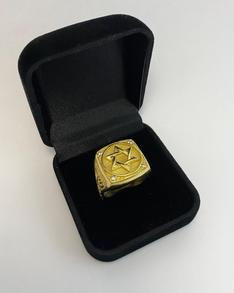 ANEL ESTRELA DE DAVI CRAVEJADO