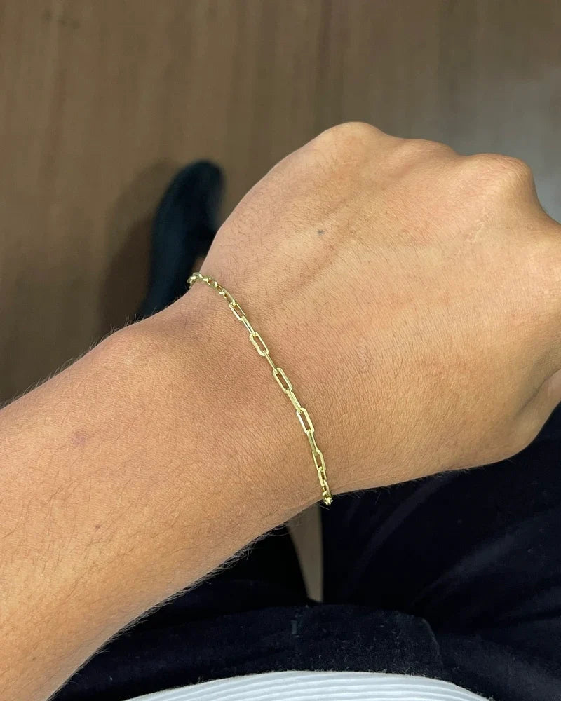 PULSEIRA TIJOLINHO DE QUINA 2MM