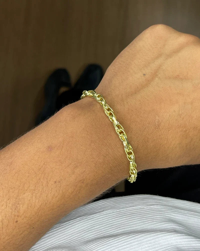 PULSEIRA TIJOLINHO DUPLA 6MM