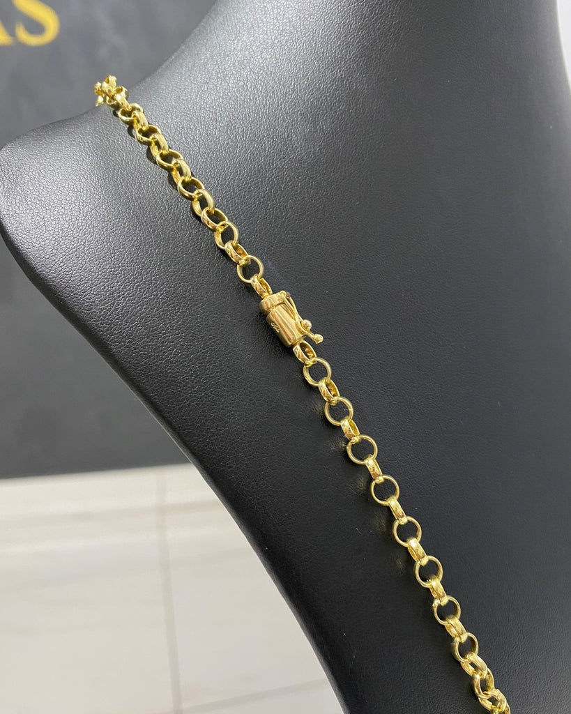 CORRENTE ELO PORTUGUÊS 5MM - 70CM