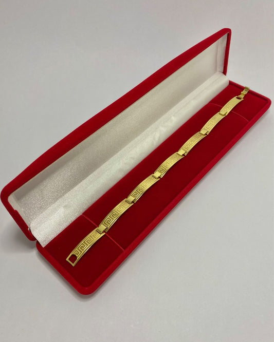 BRACELETE MEDIEVAL 7MM FEITO DE MOEDA ANTIGA