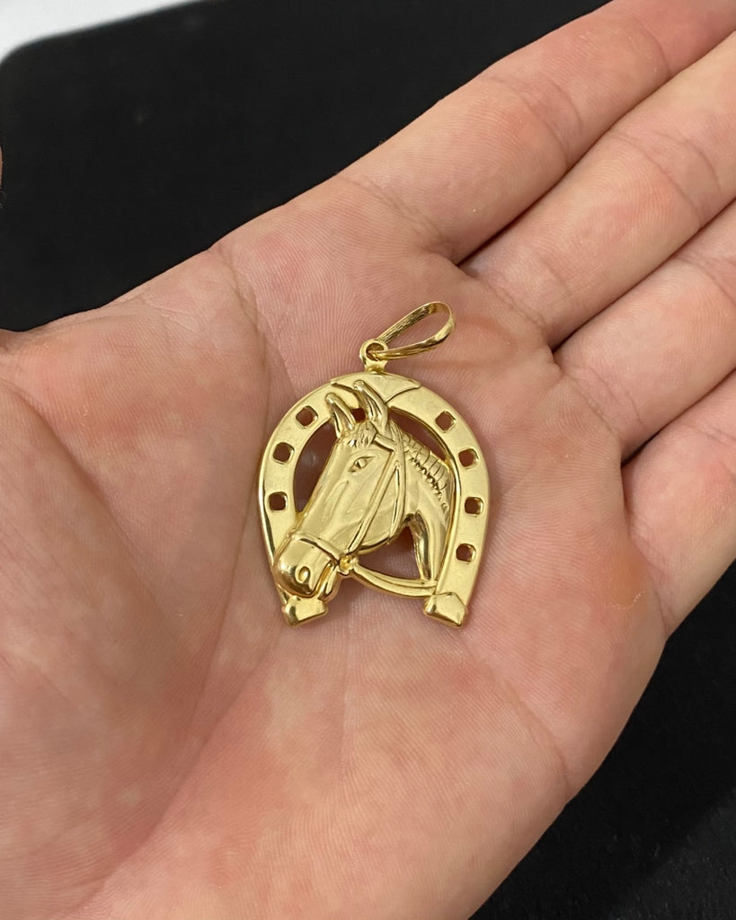 PINGENTE FERRADURA DO CAVALO GRANDE - 3,3x3,5cm