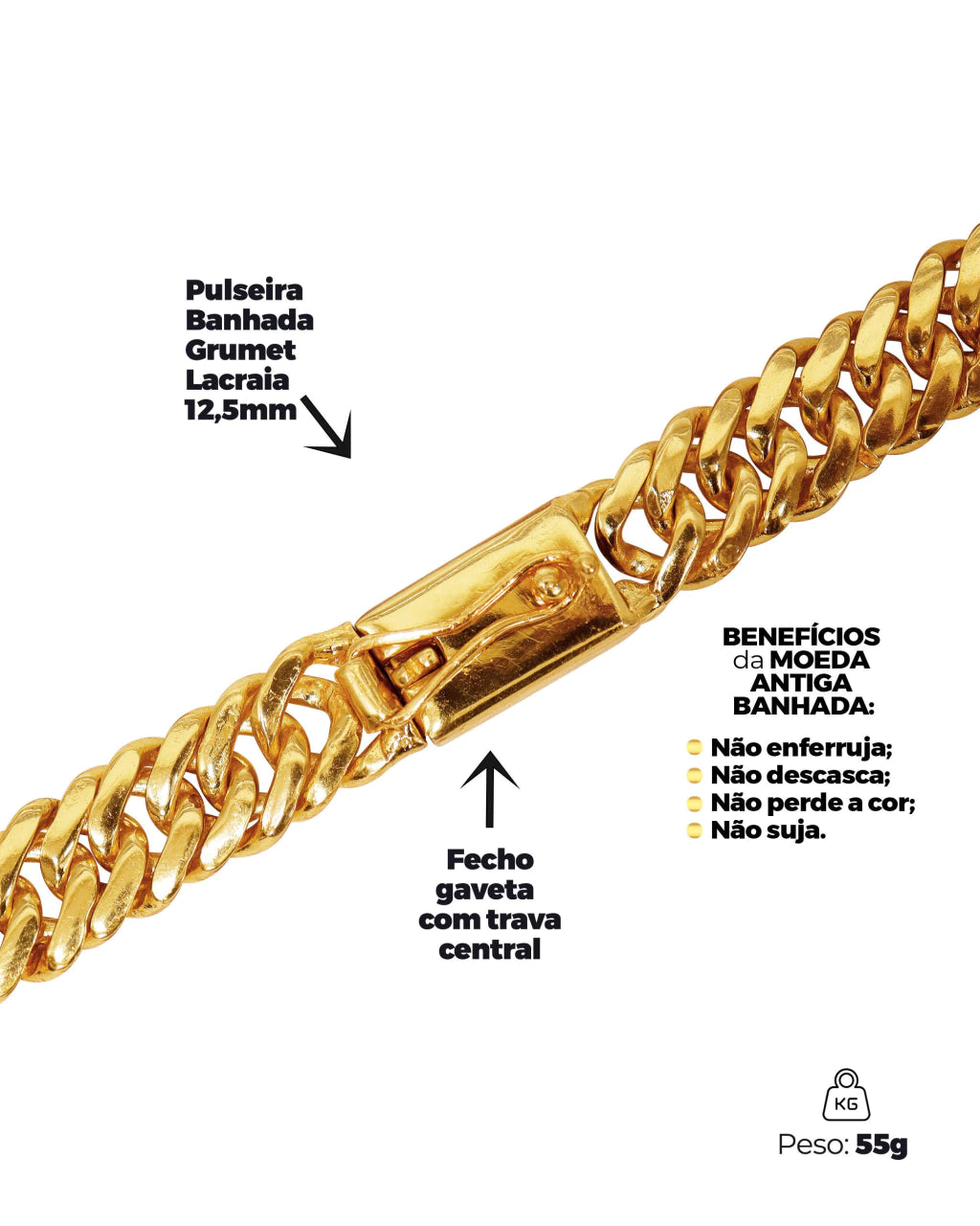 PULSEIRA: GRUMET LACRAIA 12,5MM