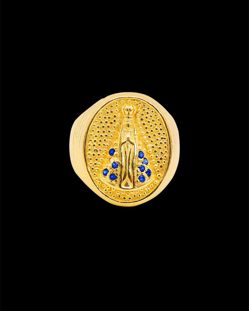 ANEL NOSSA SENHORA APARECIDA CRAVEJADA