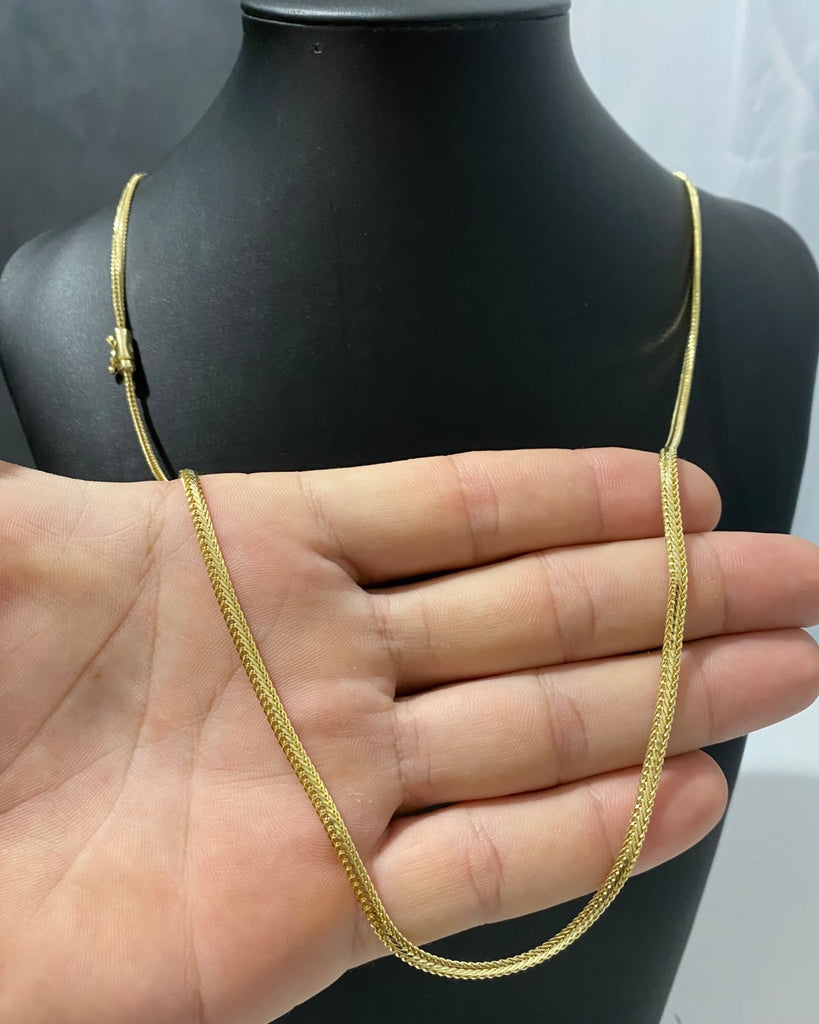 CORRENTE RABO DE RATO 4MM - 70CM