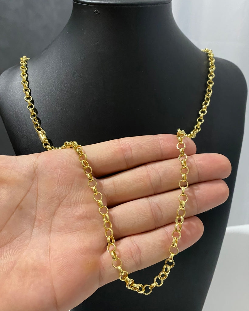 CORRENTE ELO PORTUGUÊS 5MM - 70CM