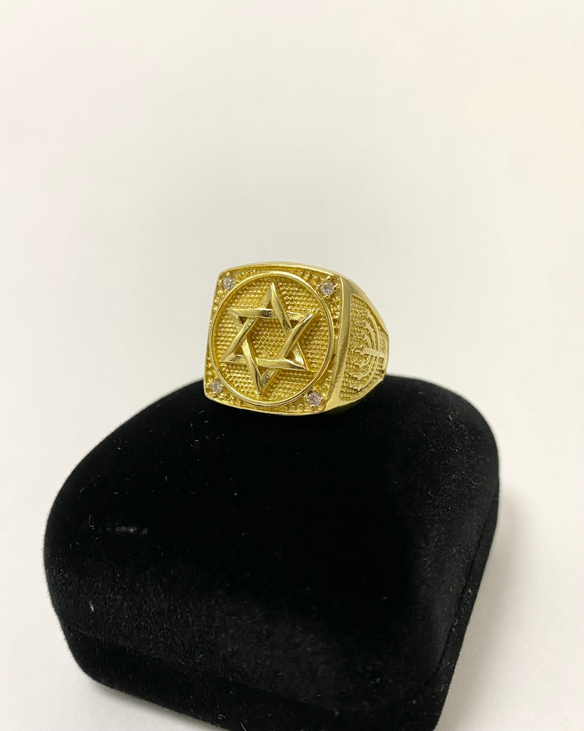 ANEL ESTRELA DE DAVI CRAVEJADO