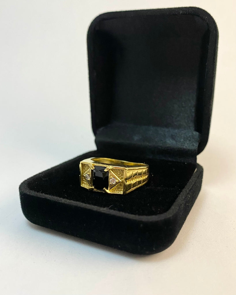 ANEL DE FORMATURA COM PEDRA - VÁRIAS CORES