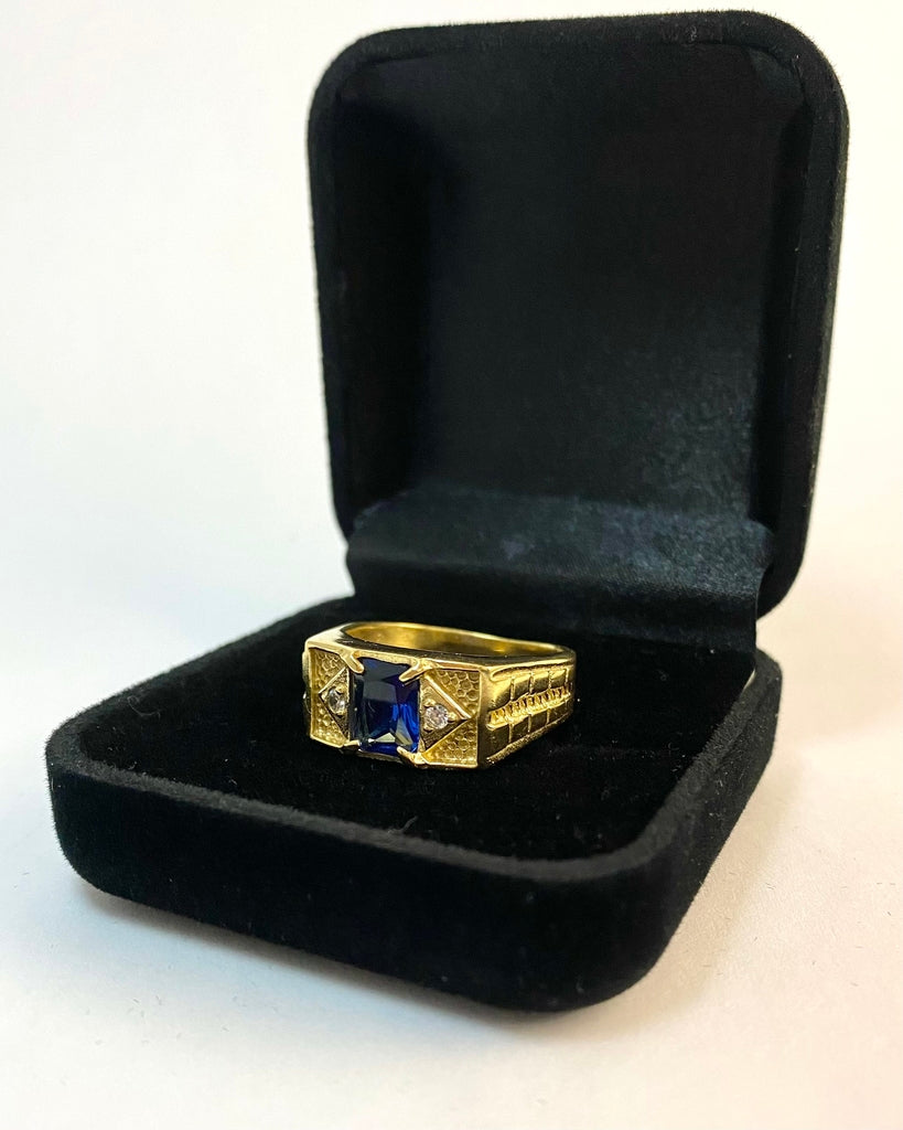 ANEL DE FORMATURA COM PEDRA - VÁRIAS CORES