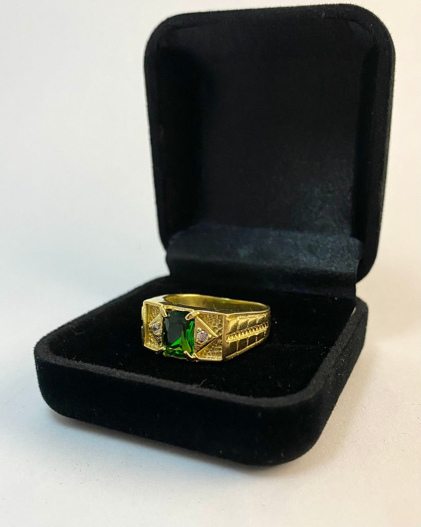 ANEL DE FORMATURA COM PEDRA - VÁRIAS CORES