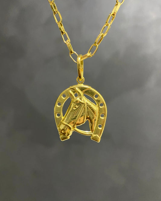 PINGENTE FERRADURA DO CAVALO MÉDIO - 2,5x2cm