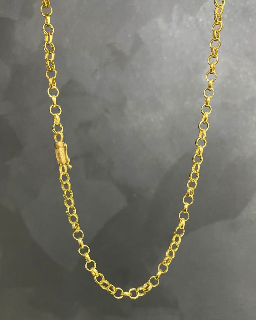 CORRENTE ELO PORTUGUÊS 5MM - 70CM