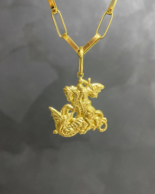 PINGENTE SÃO JORGE - 3,5x3cm