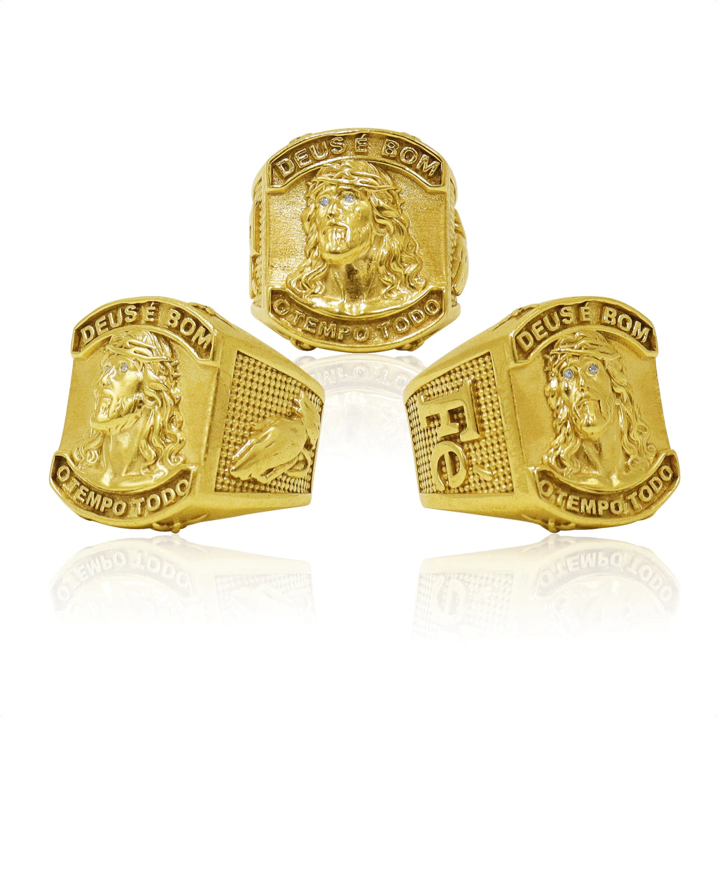 ANEL DEUS É BOM O TEMPO TODO 3D