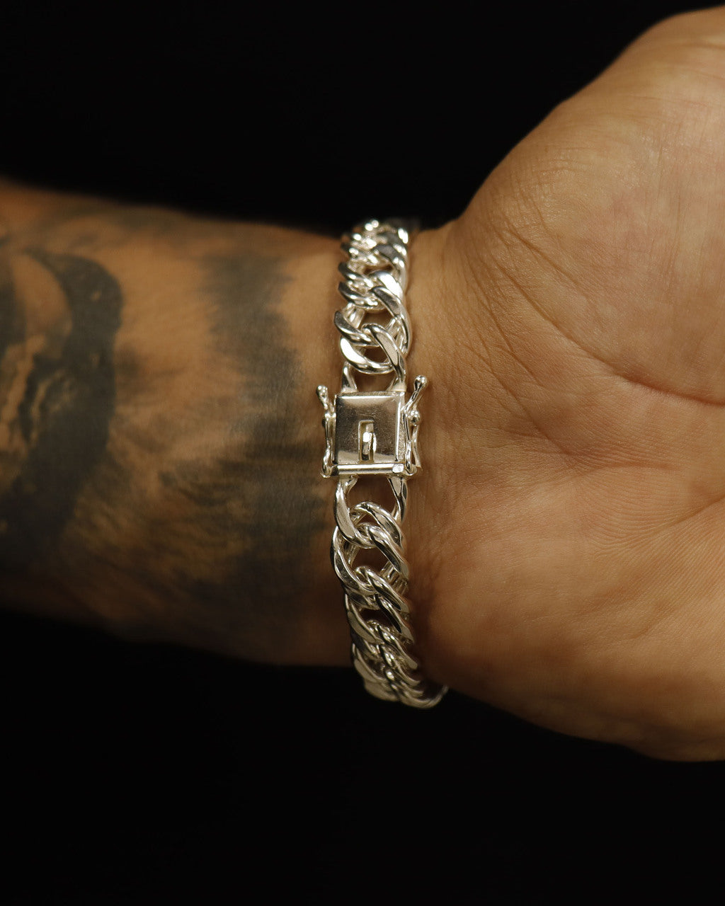 PULSEIRA: GRUMET 10MM - PRATA 925