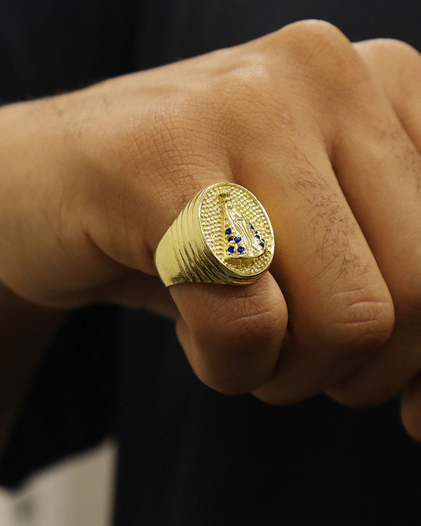 ANEL NOSSA SENHORA APARECIDA CRAVEJADA